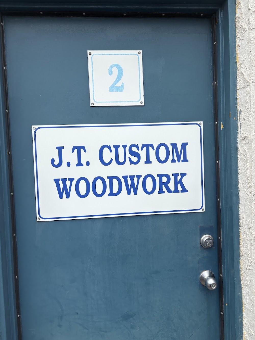 J. T Custom Woodwork work