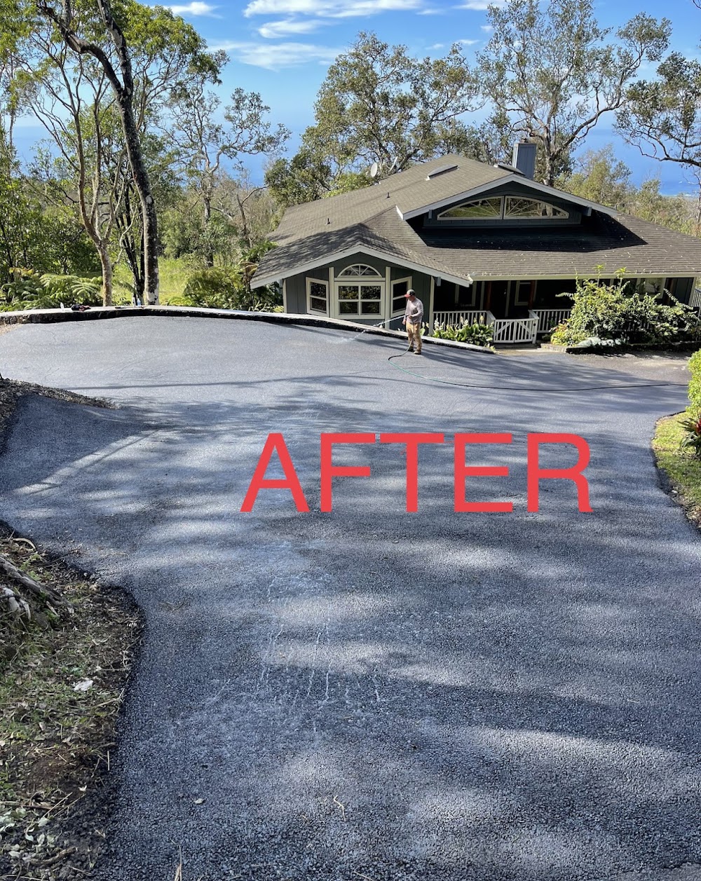 Kua asphalt paving work